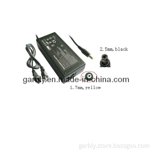 19V 3.42A 65W AC Adapter 1.7mm/2.5mm for Acer